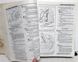 1990 GMC Light Duty Truck R/V G P Models Service Shop Manual - Pickup Jimmy