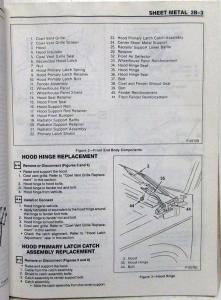 1990 GMC Light Truck S/T Models Service Shop Repair Manual - Sonoma S-15 Jimmy