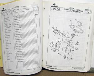 1990 International Truck 700 Models PC-700/90 Parts Catalog Manual