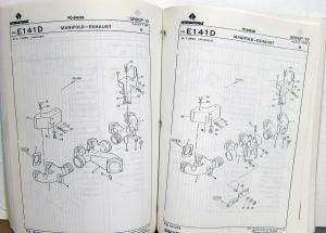 1990 International Truck 500 Models PC-500/90 Parts Catalog Manual