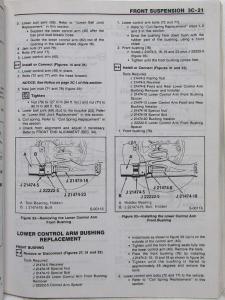 1988 GMC Light Duty Truck S/T Models Service Shop Manual - Sonoma S-15 Jimmy