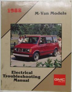 1988 GMC M-Van Models Electrical Troubleshooting Manual