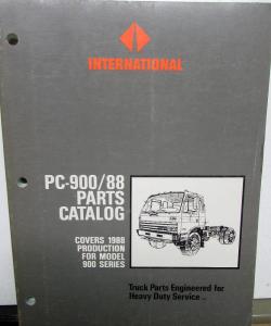 1988 International Truck 900 Models PC-900/88 Parts Catalog Manual