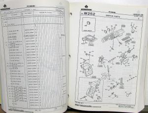 1988 International Truck 900 Models PC-900/88 Parts Catalog Manual
