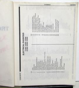 1988 GMC C/K Sierra Models Electrical Troubleshooting Manual