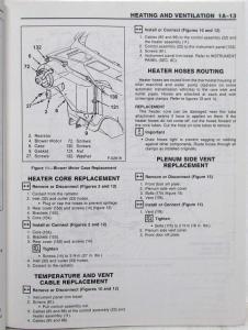 1987 GMC Light Duty Truck S/T Models Service Shop Manual - Sonoma S-15 Jimmy