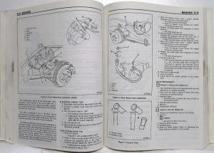 1987 GMC Light Duty Truck S/T Models Service Shop Manual - Sonoma S-15 Jimmy