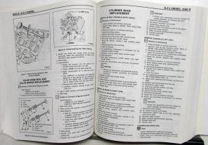 1987 GMC Light Duty Truck R V G P Models Service Shop Manual - Pickup Van Jimmy