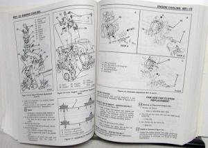 1987 GMC Light Duty Truck R V G P Models Service Shop Manual - Pickup Van Jimmy
