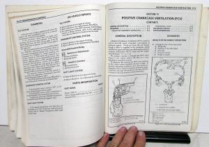 1987 GMC Light Duty Truck Fuel Driveability & Emissions Service Manual - FI Gas