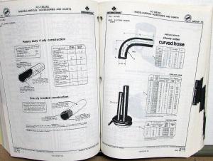 1986 1987 1988 International Truck S Series 1452SC 1652SC PC-1652SC Parts Book