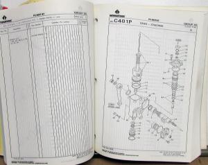 1987 International Truck 900T Series PC-900T/87 Parts Catalog