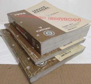 1998 Cadillac Catera Service Shop Repair Manual - 3 Volume Set