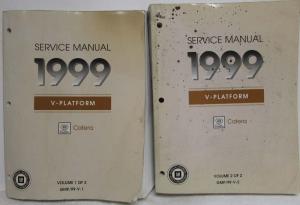 1999 Cadillac Catera Service Shop Repair Manual - 2 Volume Set