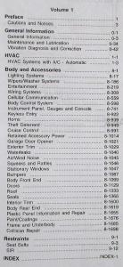 1998 Cadillac Seville Service Shop Repair Manual - 3 Volume Set