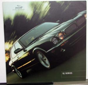 2001 Jaguar XJ Series German Text Sales Brochure Original