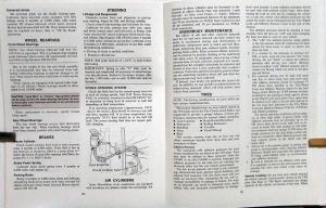 1976 GMC Motor Home Chassis Truck Owners Drivers Manual Original CHASSIS ONLY