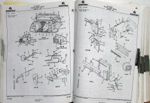 1991-1996 International Truck 1000 4000 Series PC-4000 Parts Book