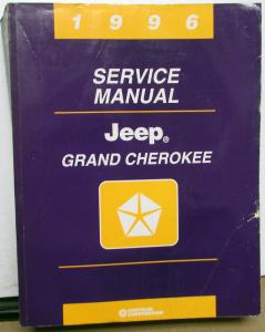 1996 Jeep Grand Cherokee Dealer Service Shop Repair Manual Original