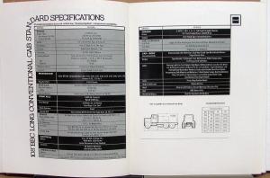 1977 GMC Long Conventional Cab 108 inches BBC Truck NI-9502 Models Specs Folder