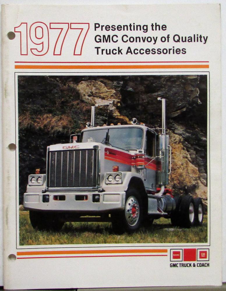 1977 GMC Truck Accessories Catalog Original DEALER ITEM ONLY