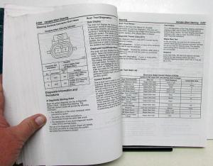 2000 Cadillac DeVille Service Shop Repair Manual Set Volumes 1 & 3 Only
