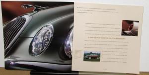 1999 Jaguar S Type Sales Paint Chip Sheet Brochure Original