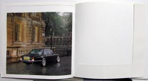 1988 Jaguar Sovereign V12 Daimler Double Six Sales Brochure German Text Original
