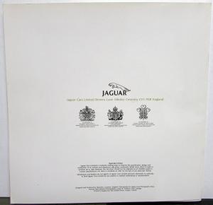 1988 Jaguar Sovereign V12 Daimler Double Six Sales Brochure German Text Original