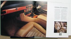 1987 Jaguar XJS XJSC 3.6 V12 Sales Brochure ITALIAN TEXT Original