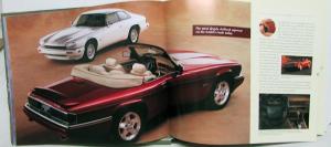 1994 Jaguar XJ6 Vanden Plas XJ12 XJS Sales Brochure Original