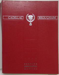 1990 Cadillac Brougham Service Shop Repair Manual