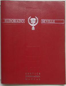 1990 Cadillac Eldorado Seville Service Shop Repair Manual