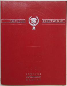 1990 Cadillac DeVille and Fleetwood Service Shop Repair Manual