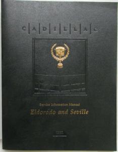 1991 Cadillac Eldorado Seville Service Shop Repair Manual