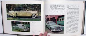 1921 Thru 1971 Lincoln Motorcar Ref Book Continental Mark II III Early Years