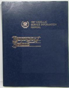 1987 Cadillac Eldorado Seville Service Shop Repair Manual