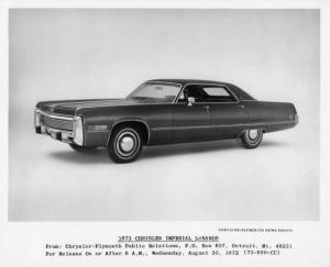 1973 Chrysler Imperial LeBaron Press Photo 0105