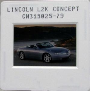2000 Lincoln L2K Convertible Concept Car Media Press Kit