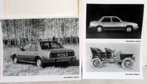 1982 Cadillac Cimarron Media Press Kit