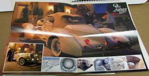 1981-1982 Classic Cars of London Auburn Boat-tail Speedster Media Press Kit