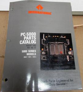 1981-1991 International Truck 5000 Series PC-5000 Parts Book