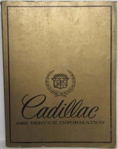 1982 Cadillac Service and Electrical Info & Diagnosis Shop Repair Manual - 2 Vol