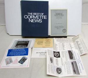 1957 Thru 1976 The Best Of Corvette News Automobile Quarterly Reference Book