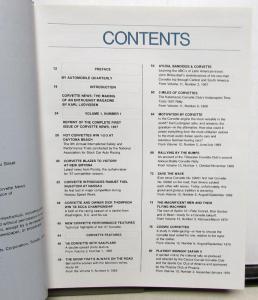 1957 Thru 1976 The Best Of Corvette News Automobile Quarterly Reference Book