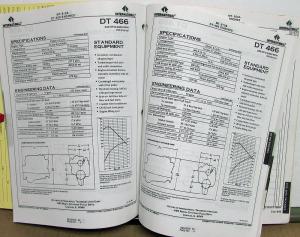 1993 1994 International Truck Engine Parts Catalog 530 DT408 DT466 MT-512A