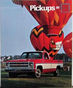 1979 GMC Pickup Truck Crew 4WD Cab Chassis Sales Brochure Original