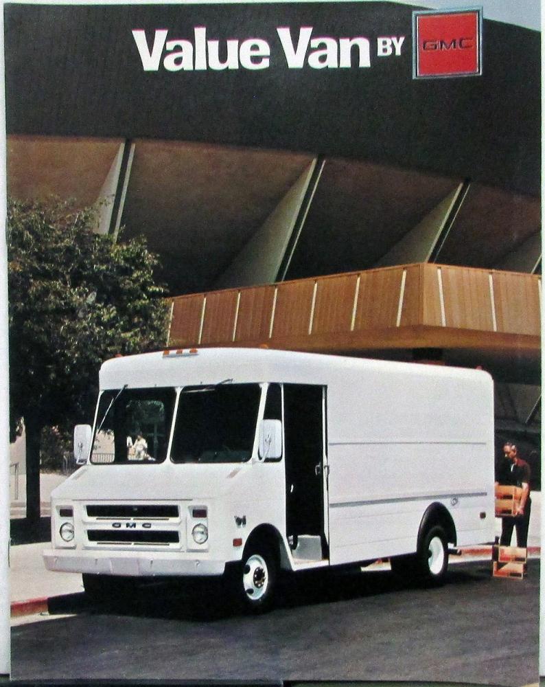 1979 GMC Value Van P 1500 2500 3500 4500 Chassis Sales Brochure Original