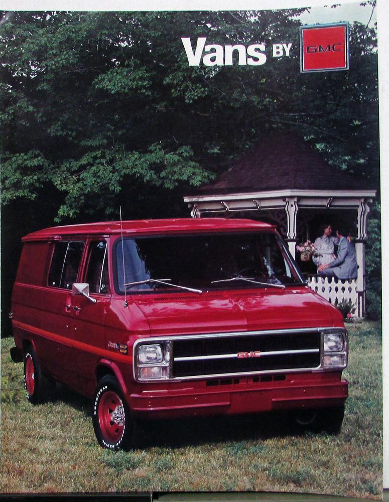 1979 GMC Vans St Sedan Vendura Tailering Gypsy Gaucho Sales Brochure Original