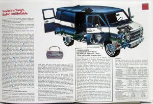 1979 GMC Vans St Sedan Vendura Tailering Gypsy Gaucho Sales Brochure Original